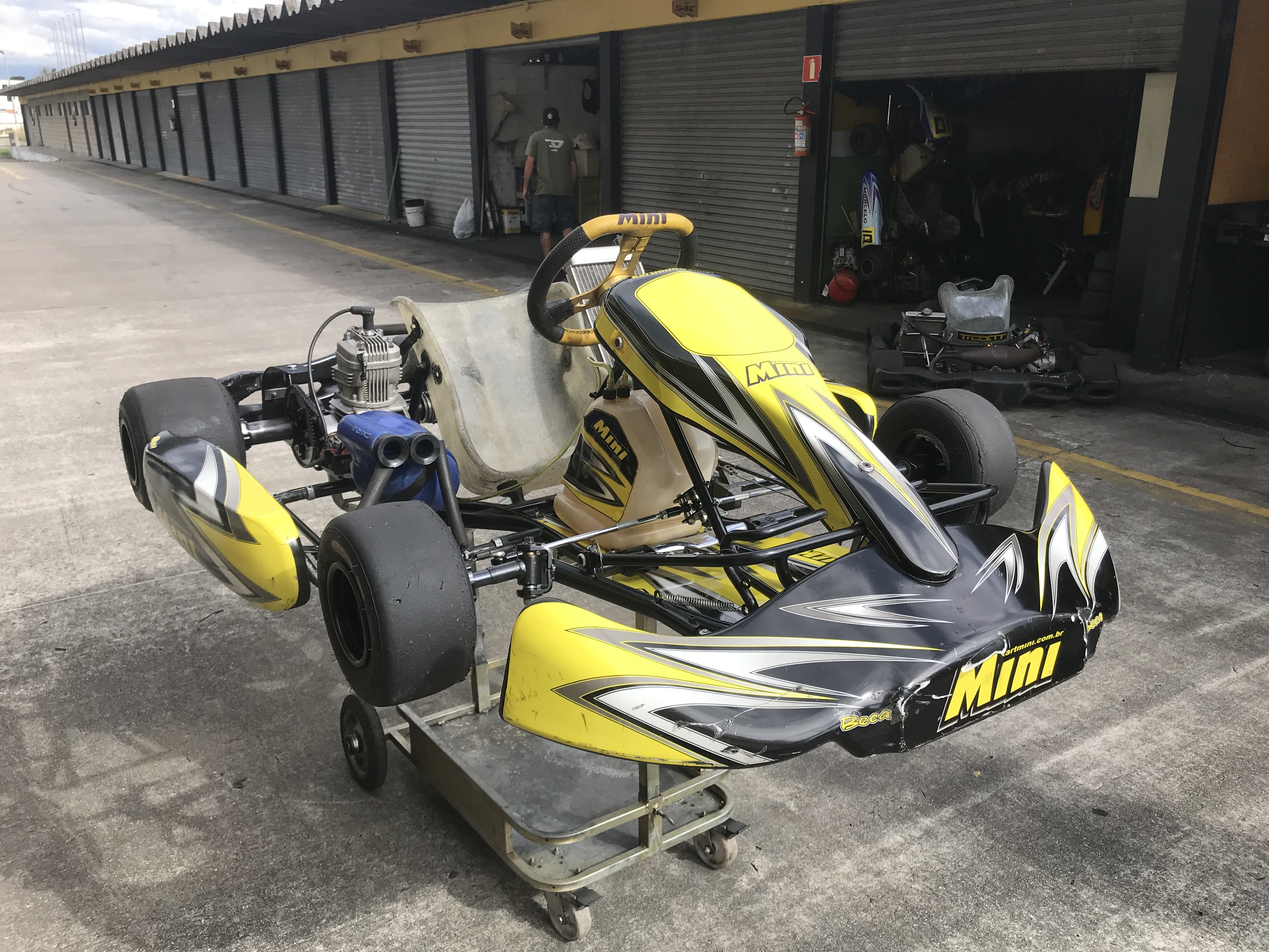 Kart Usado Chassis Ppk 2011 Com Motor Parilla My09